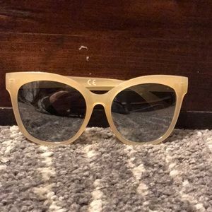 Oversized Mirrored Sunglasses